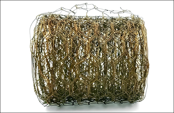 Galvanized steel chicken wire with copper coating