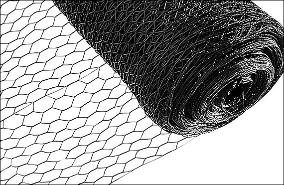 24 Gauge Galvanised Iron Hexagonal Wire Netting for Rockwool Insulation