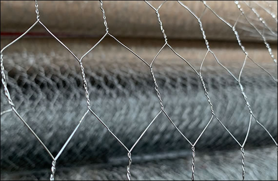 1 inch hexagonal galvanized mesh reverse twisted