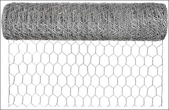 18 BWG Galvanized Hexagonal Poultry Netting