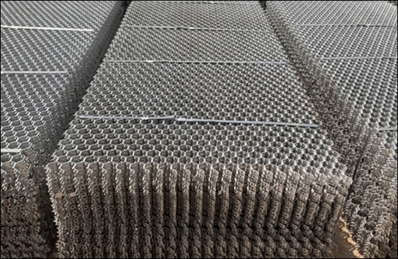 Low carbon steel hex mesh tortoise anchorage