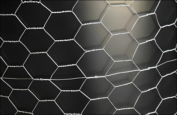 Hexagonal Woven G.I. Electroplated Wire Mesh