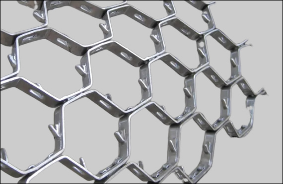 Stainless Steel 304 Hex Mesh for Coking Operation